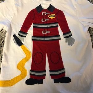 Gymboree Firefighter Hero shirt